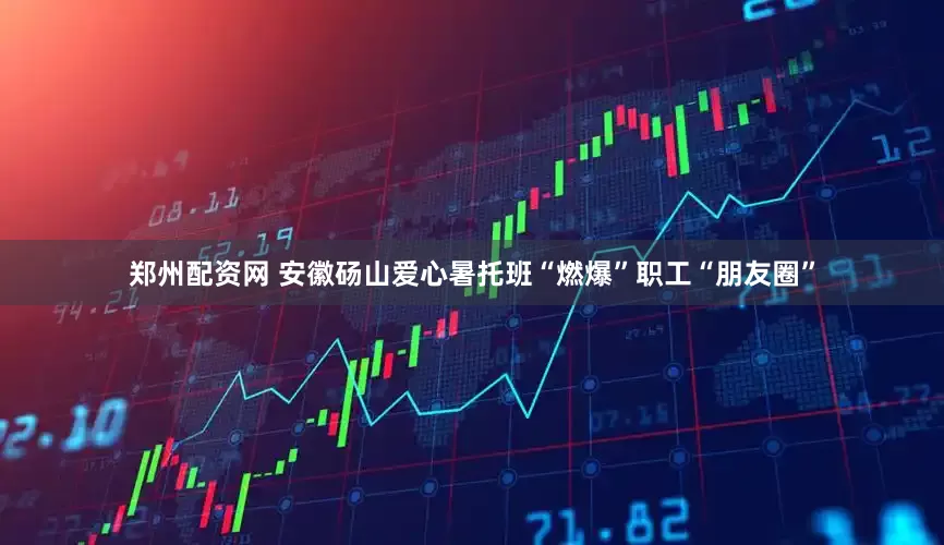 郑州配资网 安徽砀山爱心暑托班“燃爆”职工“朋友圈”