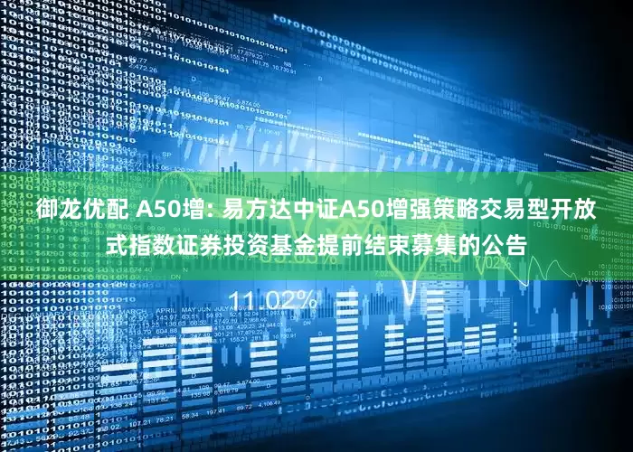 御龙优配 A50增: 易方达中证A50增强策略交易型开放式指数证券投资基金提前结束募集的公告